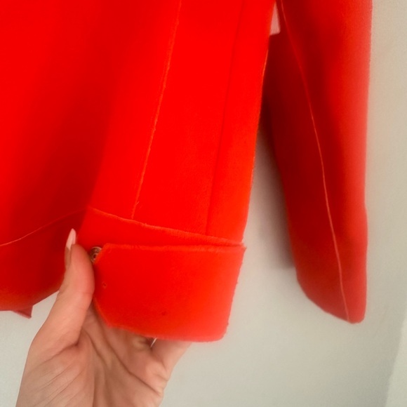 L.A.M.B. Orange moto jacket size 2 - Picture 4 of 5